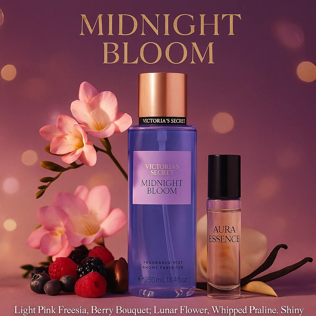 Body Splash Secret Midnight Bloom - Victoria's Secret (250ml)