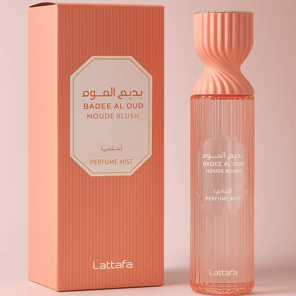 Body Splash Badee Al Oud Noble Blush - Lattafa (250ml)